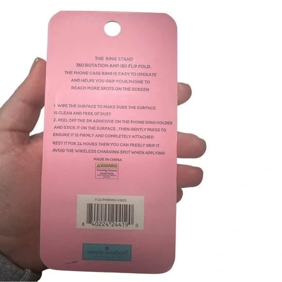 Simply Southern® Phone Ring - Good Vibes - Picture 4 of 4